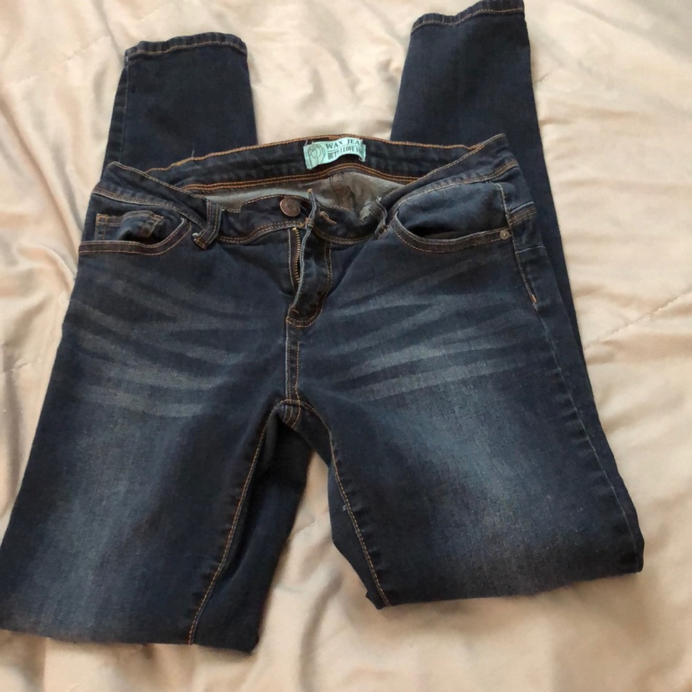 Straight leg jeans